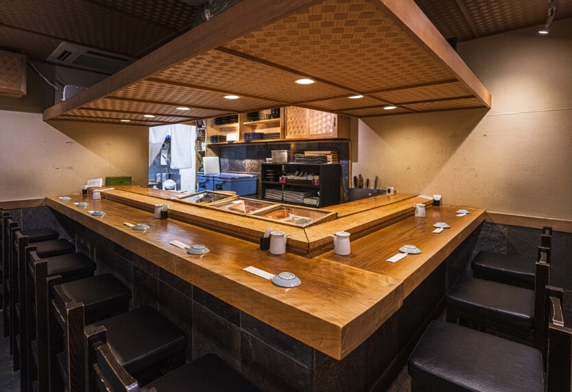 【内観】鮨 うに虎 築地中通り店